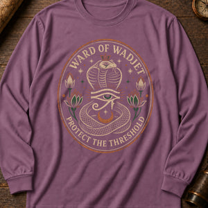 Wadjet Ward Long Sleeve Shirt — Berry