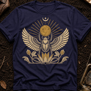 Scarab Sun Boat — true navy