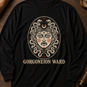 Gorgoneion Ward Long Sleeve Shirt — Black