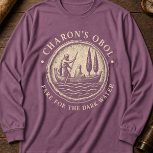 Charon's Obol Long Sleeve Shirt — Berry