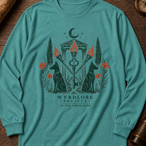 Hecate Crossroads Long Sleeve Shirt — Seafoam