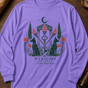 Hecate Crossroads Long Sleeve Shirt — Violet