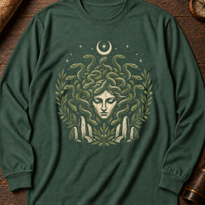 Medusa Coil Long Sleeve Shirt — Blue Spruce