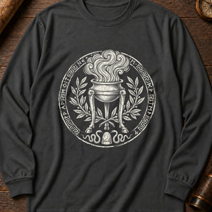 The Delphic Oracle Long Sleeve Shirt — Pepper