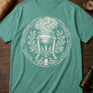 The Delphic Oracle — seafoam