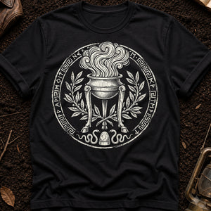 The Delphic Oracle — black