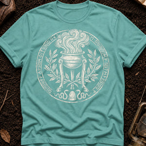 The Delphic Oracle — seafoam