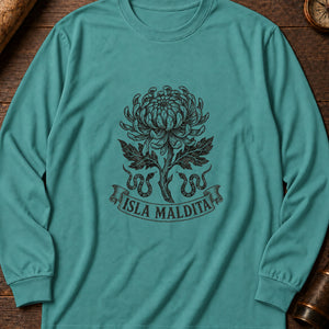 Medusa's Garden Long Sleeve Shirt — Seafoam