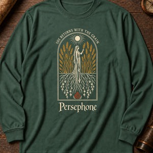 Half the Year Below Long Sleeve Shirt — Blue Spruce