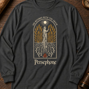 Half the Year Below Long Sleeve Shirt — Pepper