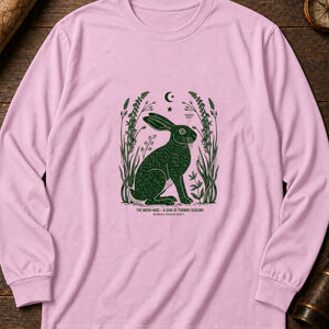 The Moon-Hare Long Sleeve Shirt — Blossom