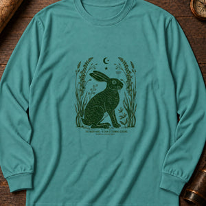 The Moon-Hare Long Sleeve Shirt — Seafoam