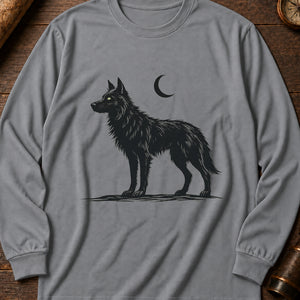 The Black Dog Long Sleeve Shirt — Grey