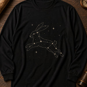 Explorer's Constellation Long Sleeve Shirt — Black