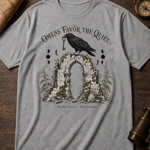 Omens Favor the Quiet — grey