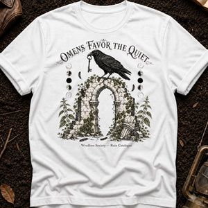 Omens Favor the Quiet — white (WS_mockup1 11)