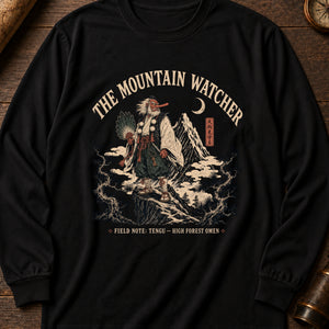 The Tengu Long Sleeve Shirt — Black