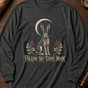 Follow No Tame Moon Long Sleeve Shirt — Pepper