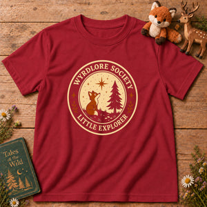 Little Explorers Badge Kids — Cardinal Red