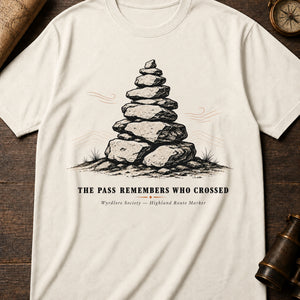 The Pass Remembers Who Crossed — ivory