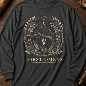 First Omens Long Sleeve Shirt — Pepper
