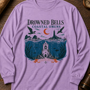 Drowned Bells of the Coast Long Sleeve Shirt — Orchid
