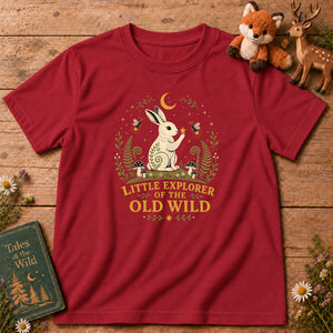 Little Moon Hare Kids — Cardinal Red