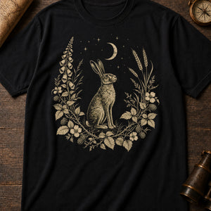The Watching Hare — black