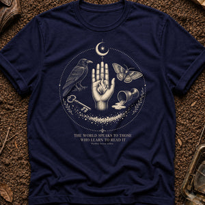 The Reader of Signs — true navy