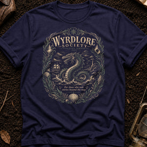 The Sea Serpent Marginalia — true navy (WS_mockup1 3)