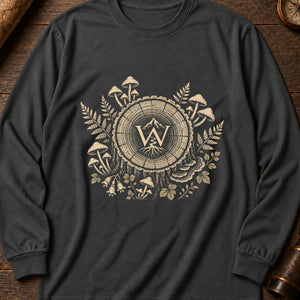The Tree Ring Archive Long Sleeve Shirt — Pepper