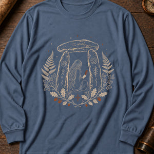 The Mouras Long Sleeve Shirt — Blue Jean