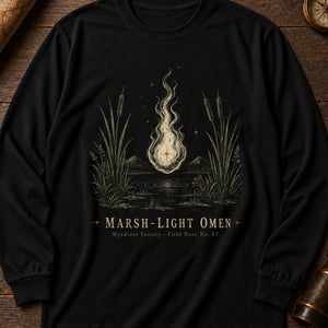 Will-o'-the-Wisp Long Sleeve Shirt — Black