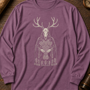 The Harvest Mask Long Sleeve Shirt — Berry