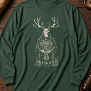 The Harvest Mask Long Sleeve Shirt — Blue Spruce