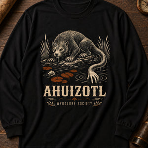 The Ahuizotl Long Sleeve Shirt — Black