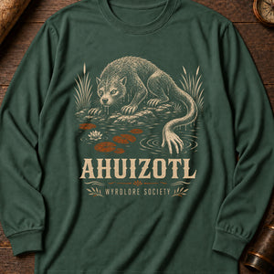 The Ahuizotl Long Sleeve Shirt — Blue Spruce