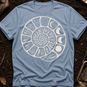 Ancient Ammonite Spiral — blue jean (WS_mockup1 5)