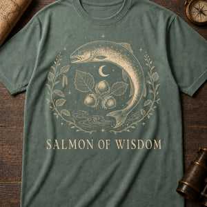 Salmon Wisdom — blue spruce
