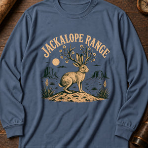 Jackalope Range Long Sleeve Shirt — Blue Jean