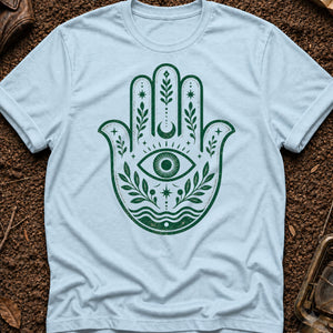 Hamsa Charm — chambray