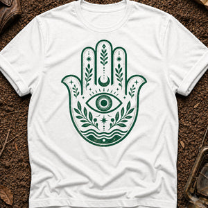 Hamsa Charm — white