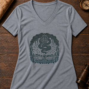 Ala Storm Spirit Women's V-Neck Tee — athletic heather