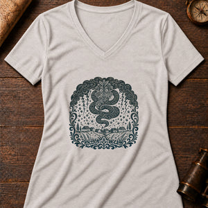 Ala Storm Spirit Women's V-Neck Tee — heather dust