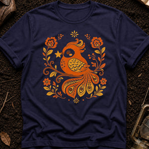 Little Firebird Friend — true navy (WS_mockup1 11)