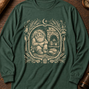 Domovoi Hearth Keeper Long Sleeve Shirt — Blue Spruce