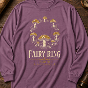 Fairy Ring Specimen Long Sleeve Shirt — Berry