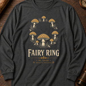 Fairy Ring Specimen Long Sleeve Shirt — Pepper