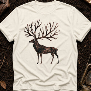 Cave Art Stag — ivory