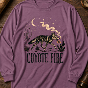 Coyote Fire Long Sleeve Shirt — Berry
